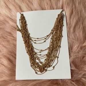 New with tags gold necklace